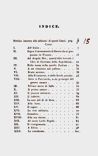 Starita corretta: Indice, p. 3