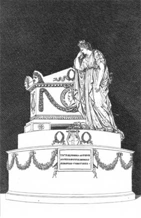 Canova, Monumento a Vittorio Alfieri, 1804-1810